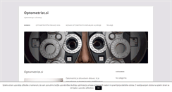 Desktop Screenshot of optometrist.si