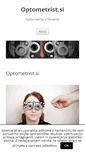 Mobile Screenshot of optometrist.si