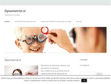 Tablet Screenshot of optometrist.si